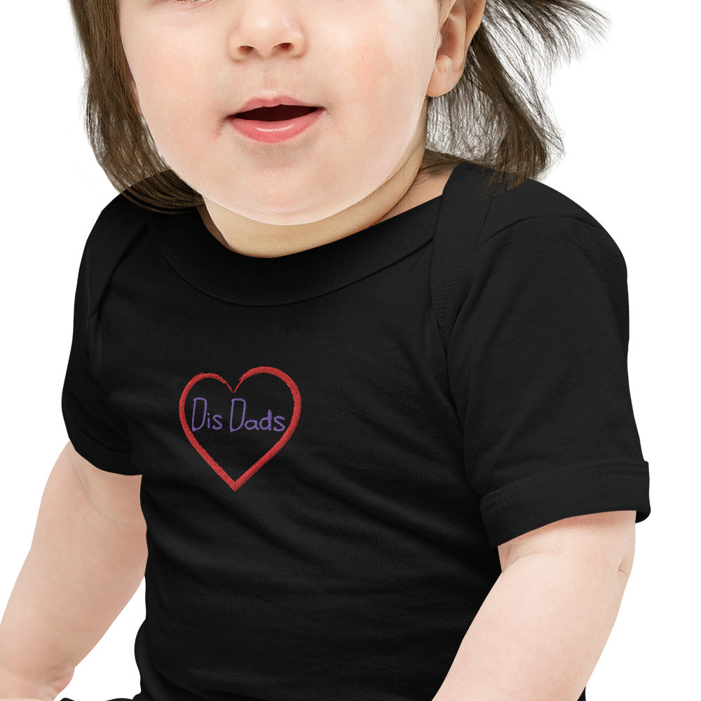 I LOVE Dis Dads Embroidered Personalized Baby One Piece | 100% Cotton